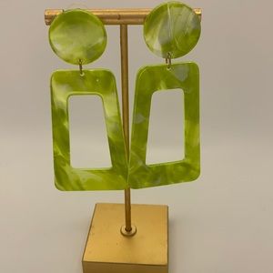 Acrylic Statement Earrings